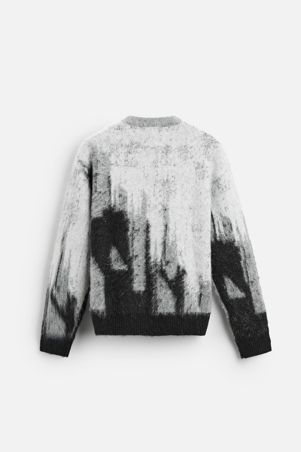 Sweater en Jacquard abstrait