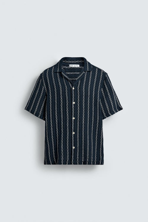 Chemise en Jacquard