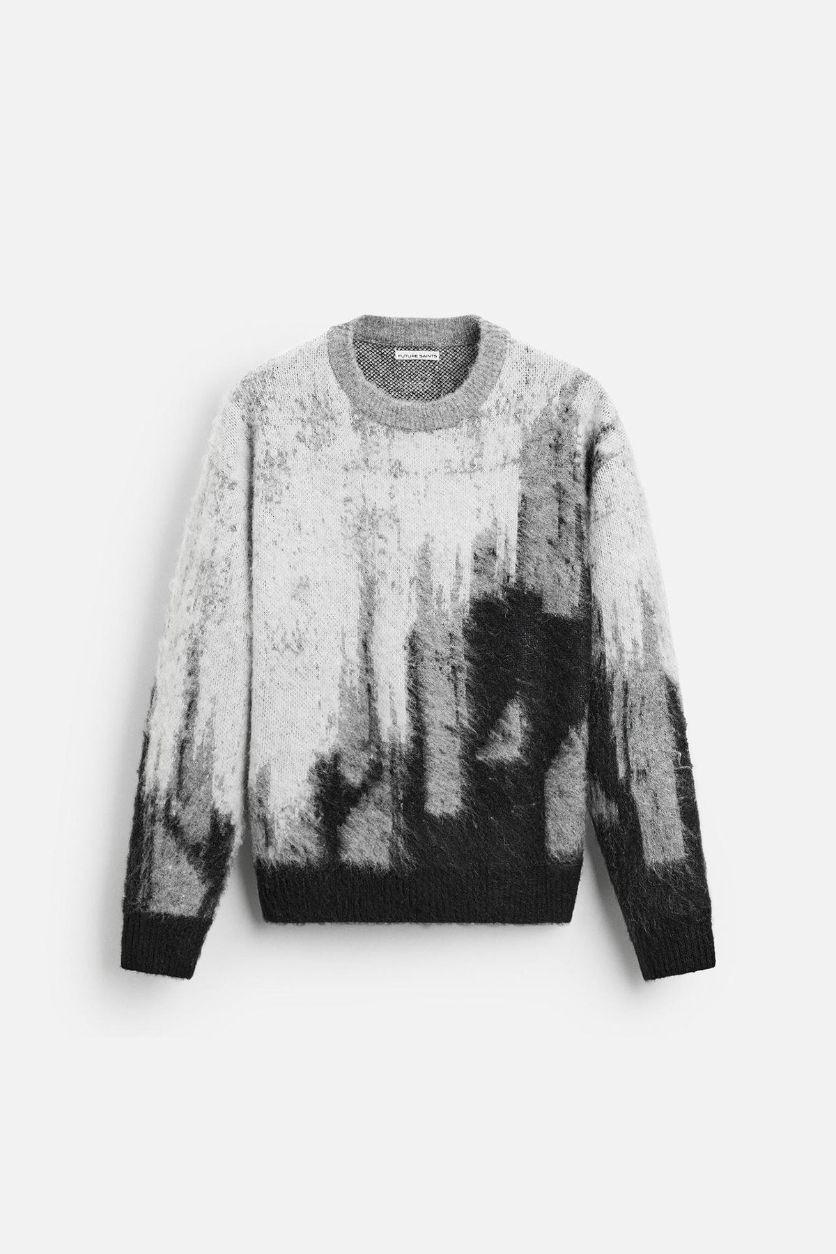 Sweater en Jacquard abstrait