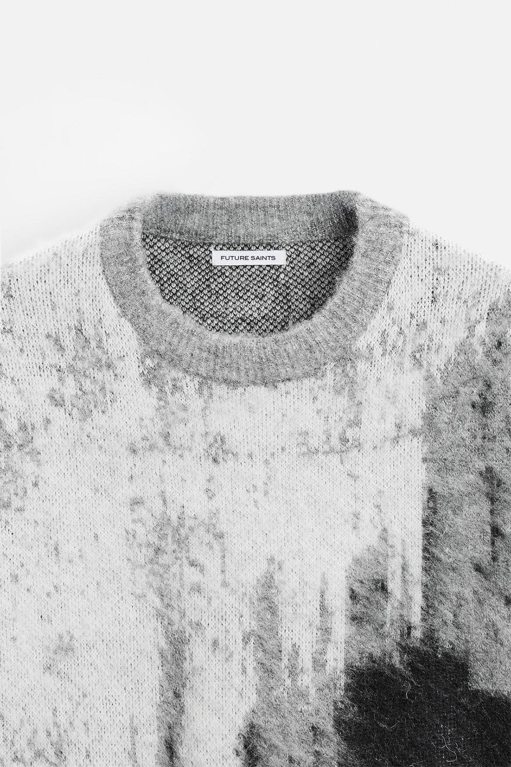Sweater en Jacquard abstrait