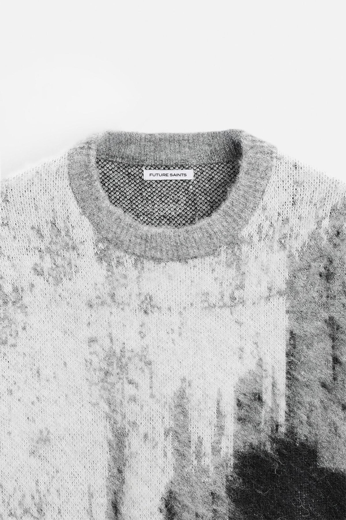 Sweater en Jacquard abstrait